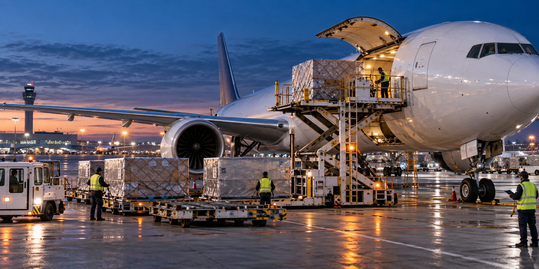 International air freight operations